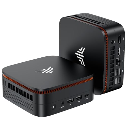 NiPoGi Pinova P1 Mini PC W11 Pro AΜD Ryzen 3300U(3.5GHz,Mieux Que AΜD 3200U/Ιntel N100) 16Go DDR4 RAM 1To SSD,Ordinateur de Bureau 4K UHD Triple...