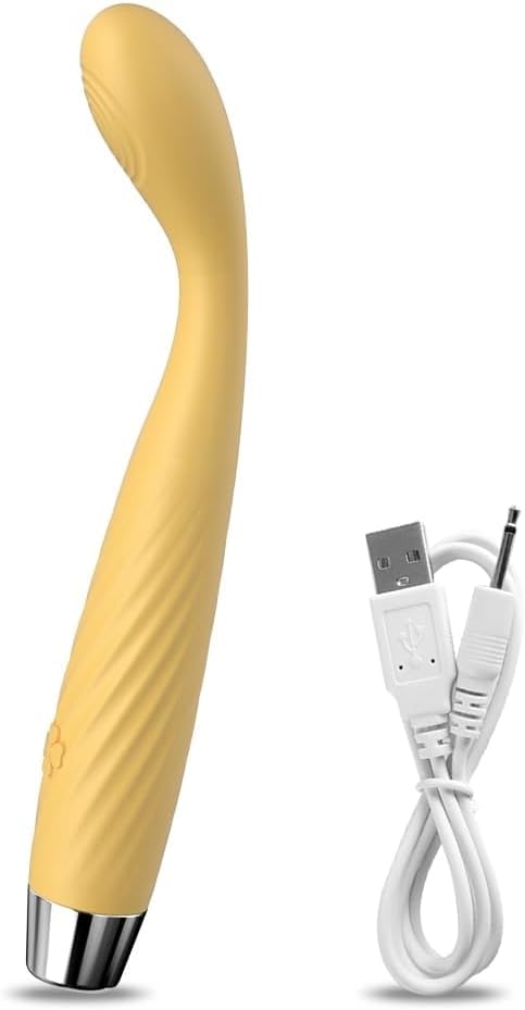 Image of Elosnoc Waterproof Massager Flexible Full Body Electric 10 Speeds Waterproof Massager with Flexible Neck | Customized Relaxation - Ergonomic Design for Comfortable Handling-Yellow