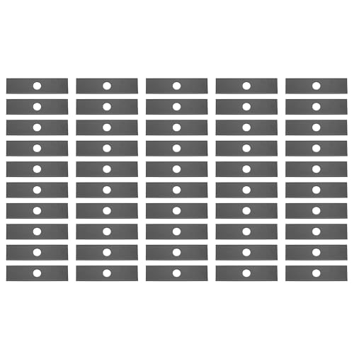 Mr Mower Parts 50-Pack 613223 Edger Blade Set Compatible with Ryobi Echo Stihl Maruyama Green Machine Edger 720-237-001 4133-713-4101 216062 237001
