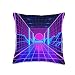 Vaporwave Synthwave Retroverse 80s 90s Aesthetic Art Throw Pillow