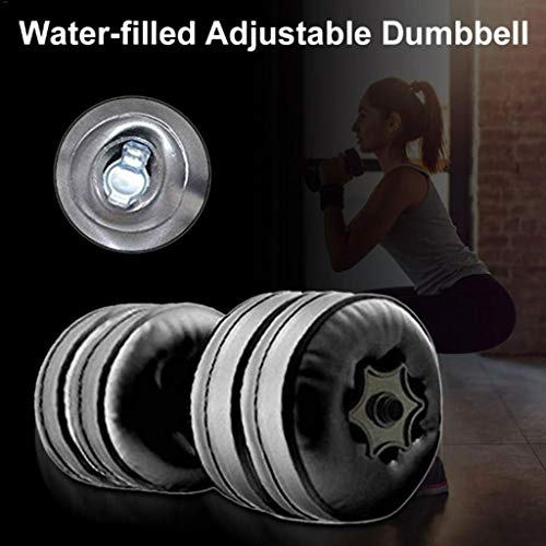 Halter Dumbbells 1 Pair Water gevulde Verstelbare Halters Gewicht 20kg Environmental Training Arm spierkrachttraining… - Afbeelding 5