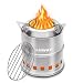 Canway Camping Stove, Wood Stove/Backpacking Stove,Portable Stainless Steel Wood Burning Stove with Nylon Carry Bag for Outdoor Backpacking Hiking Traveling Picnic BBQ (Style-1)
