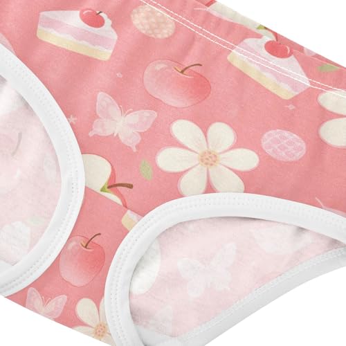 Girls' Underwear Fruit Cake Toddle Brief Panties 2-8 Years 203007164