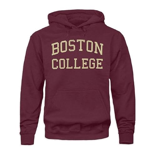 Barnesmith Boston College Sweatshirt, Veritas, Maroon, X-Large