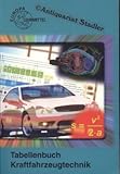  Tabellenbuch Kraftfahrzeugtechnik (mit Formelsammlung): Tabellen - Formeln - Übersichten - Normen für Rechnen, Fachkunde, Werkstoffkunde, Zeichnen (Europa-Fachbuchreihe Kraftfahrzeugtechnik)