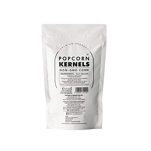Image of 4700BC Popcorn Makka, Jumbo Mushroom Corn Kernels, Pouch, 475 Gm (Pack of 2)