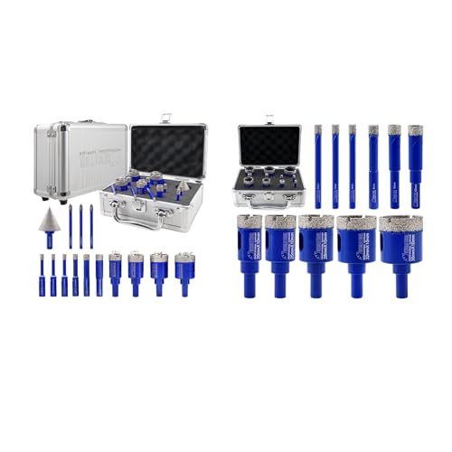 Kit de brocas de núcleo de diamante 14 piezas SHDIATOOL miniatura 1