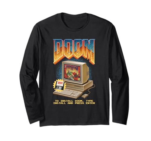 DOOM Retro Desktop Computer Install Funny Video Game ����T�V���c