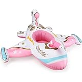 子供浮き輪 ベビーうきわ 足入れ 浮輪 かわいい 飛行機 浮き輪 幼児 男の子 女の子 兼用 赤ちゃんお風呂 水泳 プール用 海水浴 水泳 夏休旅行 プール アウトドア ハンドポンプ付き 1-4歳の子供用 (ピンク)