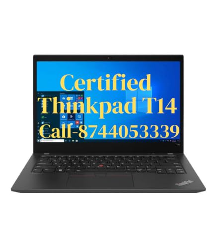Image of Certified Model T14 Gen1 10th Gen Core i5 Thin & Light Laptop (16 GB DDR4 RAM|256 GB SSD|14 inch FHD Touchscreen|Windows 11 Pro|MS Office|UHD Graphics (Pre- Owned)