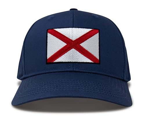 Image of International Tie State Hat for Men and Women, Adjustable Snapback Trucker Baseball Cap with Embroidered Patch
