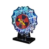 RAKU テキーラ観覧車 LED酒ボトルの表示棚 酒グラススタンド 25 mlグラス LEDランプデザイン 卓上自立型 USB充電式 コードレス 操作簡単 雰囲気作り 忘年会 新年会 クラブ カラオケ パーティー 飲み会 (ルーレット観覧車)
