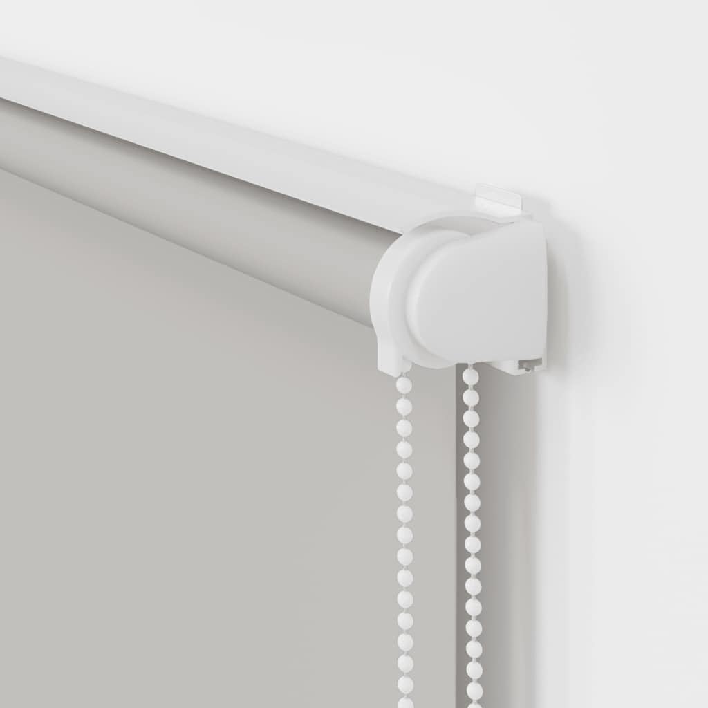 Tenda a Rullo per Doccia con Cassonetto 140x240cm Grigio Chiaro | Tenda avvolgibile salvaspazio per il bagno, ideale per doccia e vasca. Struttura in alluminio e PEVA grigio.