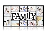 ARPAN Family-Marco 10 Fotos, Negro, L71 x D36 x H3 Cm
