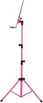 Portable Metal Music Stand Detachable Musical Instruments for Piano Violin Guitar Sheet Music Pink