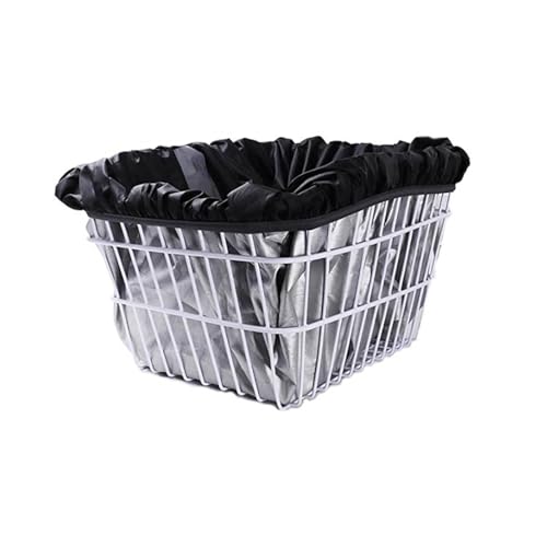 Bicyclre Basket Liner - Water-Resistant Bag, Rain Cover Accessory | Multi-Purpose Cover Liner with Secure Fit and Stylish Design for Yoga, Beach Trips, Gym Rides, and Outdoor Commuting