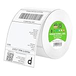 Double Dragon 100 x 150 mm (4"x6") Direct Thermal Shipping Labels – 500 Premium White Self-Adhesive Labels Roll Compatible with Zebra & MUNBYN Printers for Amazon, Royal Mail [1 Roll]