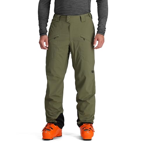 Outdoor Research Men's Snowcrew Pants, Ranger Green, M
