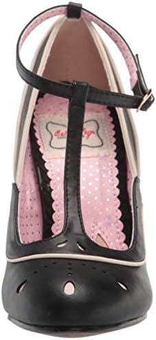 Bettie Page Women's Vintage Style Pump, Black, 9 | Image 1