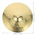 Cymbals Drum Cymbal Low Volume Cymbal Part Golden Brass Drum Kit Bismuth Tablets Ride Cymbal Drum Part Professional Cymbal Drum Kit Cymbal Katydid Supplies Alloy V2 Bass