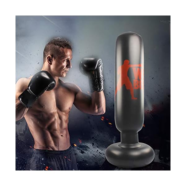 Punching-Heavy-Bag-Adult-Kids-Freestanding-Punching-Bag-Heavy-Boxing-Bag-Free-Stand-Kickboxing-Bags-Kick-Punch-Bag-Fitness-Punching-Bag-Inflatable-Punching-Tower-Bag Punching Heavy Bag, Adult & Kids Freestanding Punching Bag Heavy Boxing Bag, Free Stand Kickboxing Bags Kick Punch Bag, Fitness Punching Bag Inflatable Punching Tower Bag