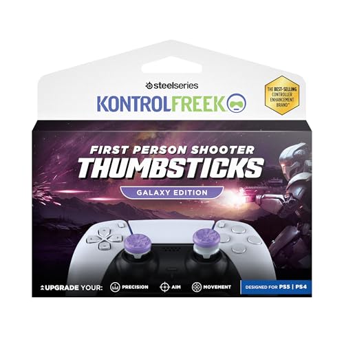 KontrolFreek FPSフリーク PS4/5 コントローラー用 Galaxy PS5 エイム精度向上 6206-PS5-EC パープル