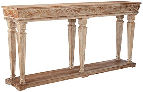 Powell Furniture Benjamin, Antique White Console,