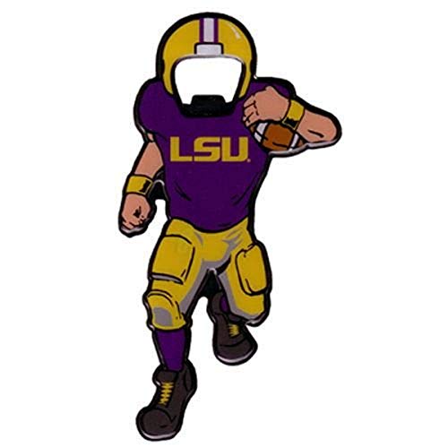 Game Day Outfitters NCAA LSU Tigers Magnetic Metal Bottle Opener, One Size, Multicolor