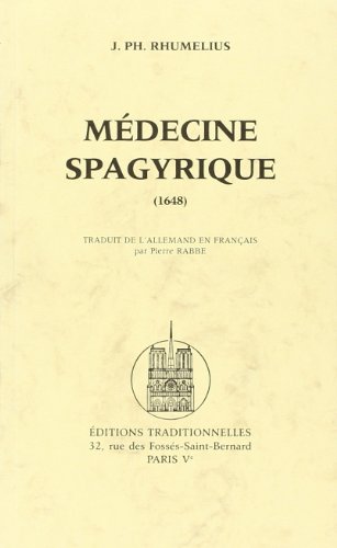 Télécharger Médecine spagyrique : 1648 PDF Ebook En Ligne