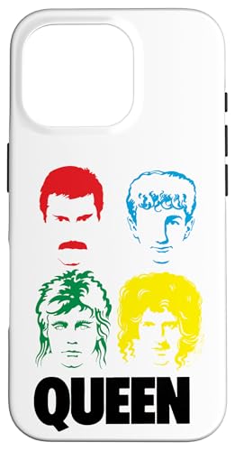 Visages colorés coque iPhone 16 Pro artistique pour look unique
