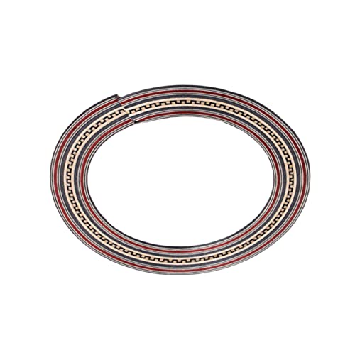 Holibanna Wooden Guitar Rosette Decal Curved Sound Hole Inlay Easy to Apply Remove Laminated Paua Abalone Design for Acoustic Guitars