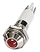 Round Indicator Light, Red, 120VAC