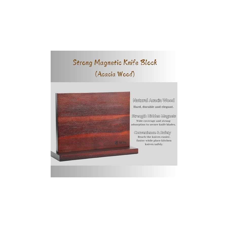 Wakoli-Red-Knife-Block-Set-5-Pieces-Chef-Knife-Set-with-Block-Damascus-Kitchen-Knife-Set-with-Magnetic-Knife-Block-Professional-Kitchen-Knife-Block-Set-with-Rosewood-Handles-Rose-Elegance Wakoli Red Knife Block Set, 5-Piece Chef Knife Set with Magnetic Block - Damascus Kitchen Knife Set with Rosewood Handles (Rose Elegance)