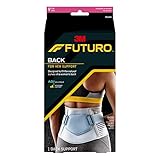 Futuro For Her Slim Silhouette Back Support, Moderate Stabilizing Support, Adjust to Fit