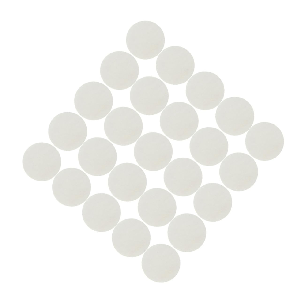 LIFKOME Almohadillas en Estilo Minimalista de Algodón 50 Recambio Práctico y Color Blanco para Difusor de Aceites Esenciales para Collares Aromáticos
