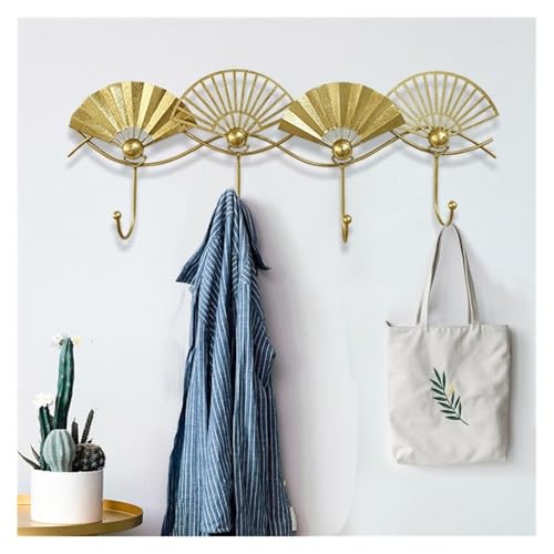 Crochets dorés en fer de qualité supérieure pour une suspension murale chic - 6