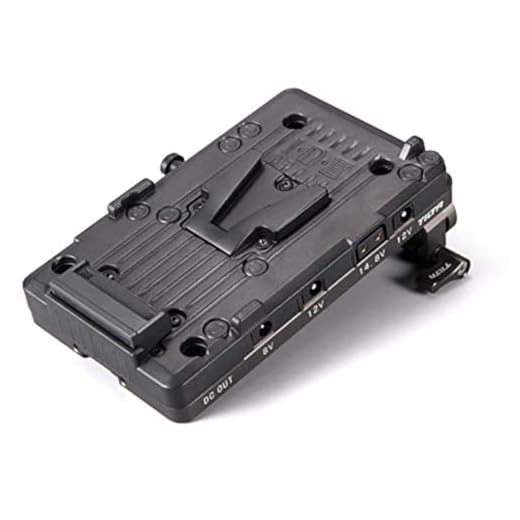 Tilta V-Mount Battery Plate TA-BTP2-V-G 15mm LWS Rod Adapter To Power The BMPCC 4K 6K Camera