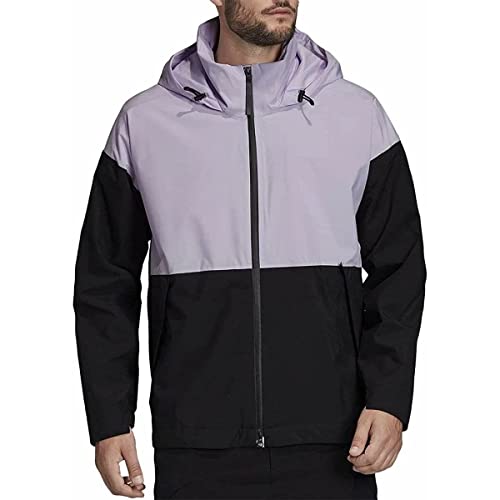 adidas Herren Jacke URBAN RAIN.RDY, Matpur/Negro, 2XL, FI0567