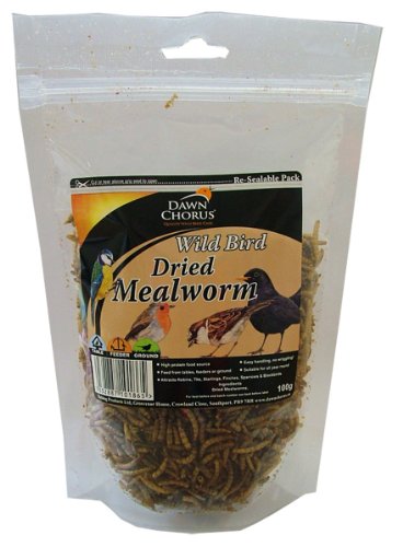 Bulldog Dawn Chorus Dried Mealworm Wild Bird Food 100g