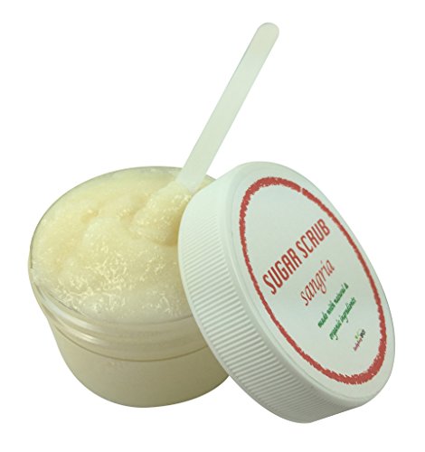 Reformulated Super Exfoliating Extra Moisturizing Natural Sugar Scrub Sangria Flavor 1.5 oz