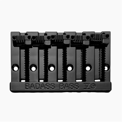 Badass Bass V 5-String Bass Bridge - Black