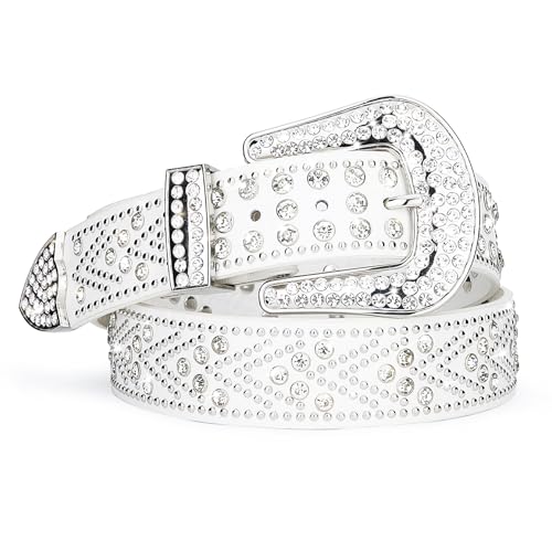 Ceinture à strass style cowgirl idéale pour sublimer un jean en soirée