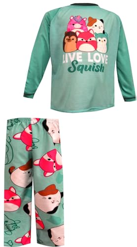 Girls Squishmallows Live Love Squish Pajamas