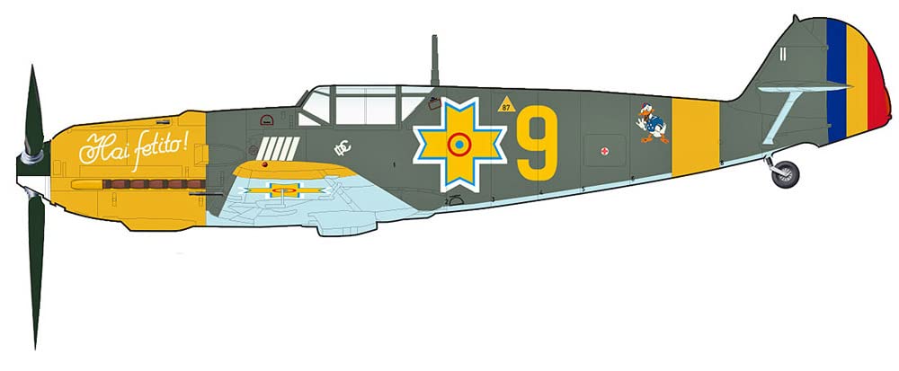 HMホビーマスターMesserschmitt Bf 109E-3 1:48 Hobby Master Bf-109E-3 メッサーシュミット 「フランツ・フォン
