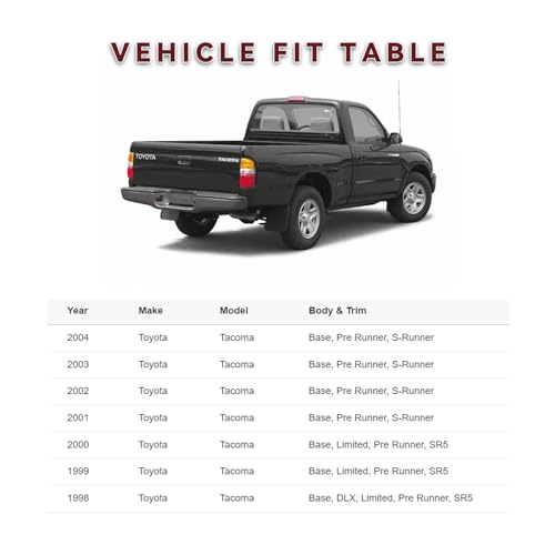 Image of Driver Door lacth Assembly Compatible for Toyota Tacoma 1998-2004 Front Left Side Latch Non Power Door Lock Replacement
