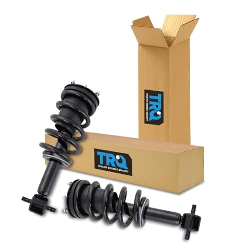 Image of TRQ Front Complete Shock Strut Spring Assembly Pair 2pc for Silverado Sierra RWD
