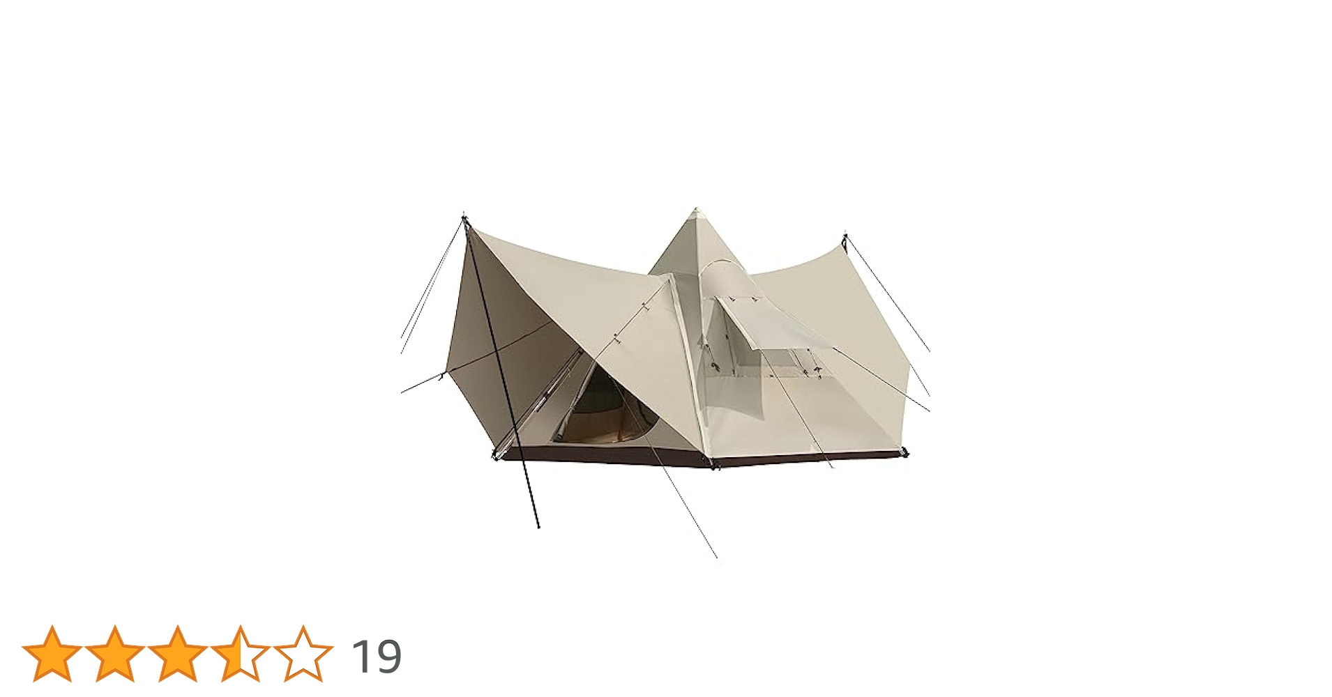 Amazon | CAMEL CROWN 大型テント 二重層キャンプテント 5-6人用