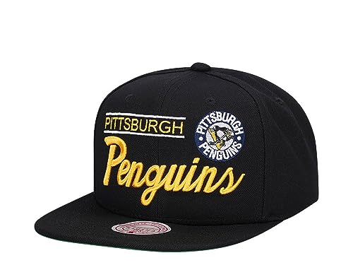 Gorra Snapback Retro Pittsburgh Penguins Negra miniatura 1