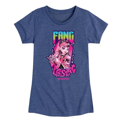 Monster High - Draculaura is Fangtastic - Toddler & Youth Girls Short Sleeve T-Shirt