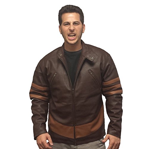 Logan Wolverine Leather Jacket-Adult XL